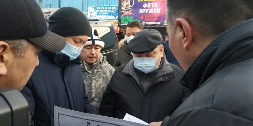 И. о. мэра Бишкека поручил разработать новый проект рынка