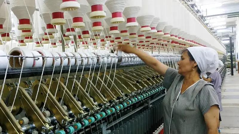 Химический и текстильный сектора КР стали лидерами по росту производства