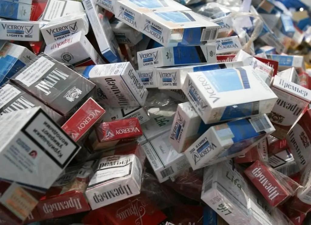 В Оше изъяли сигареты без акцизы на 50 тысяч сомов
