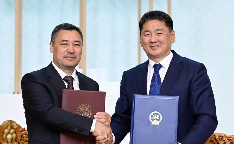 Какие документы подписали Кыргызстан и Монголия в рамках визита президента