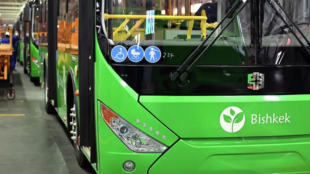 В 2023 году на приобретение автобусов из бюджета направили 3.8 млрд сомов