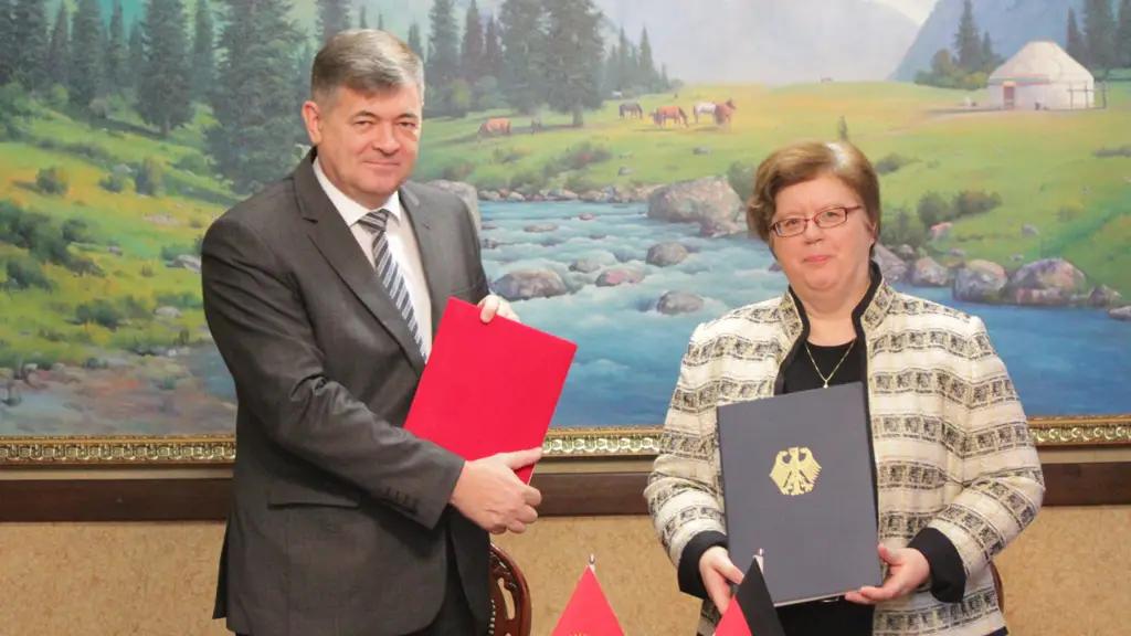 Германия выделит Кыргызстану €40 млн на развитие экономики