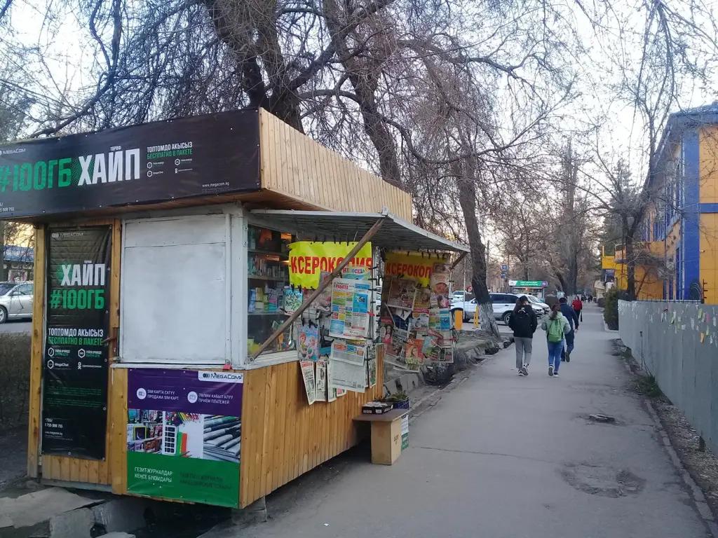 С помощью смартфона бишкекчане смогут проверить законность киоска