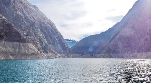 Объем воды в Токтогульском водохранилище упал ниже 8 млрд кубометров