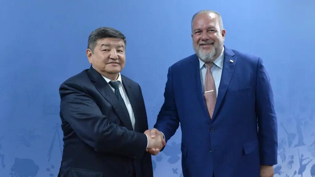 Жапаров предложил Кубе стать партнером ГП «Кыргызфармация»