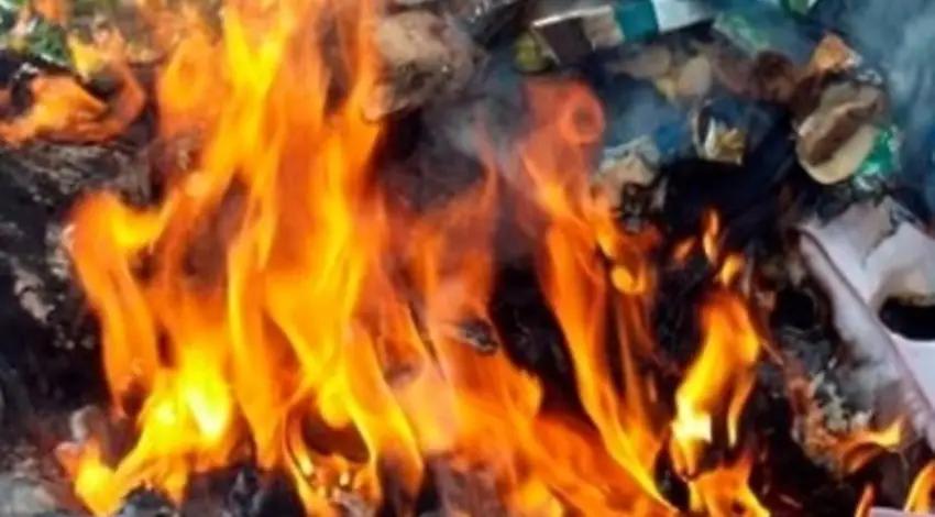 За сжигание мусора и листьев бишкекчанам грозит штраф до 23 тысяч сомов