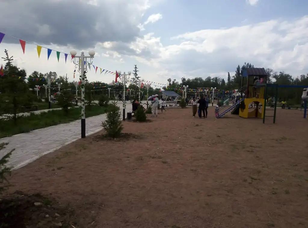 В Кемине открылся парк стоимостью почти 12 млн сомов