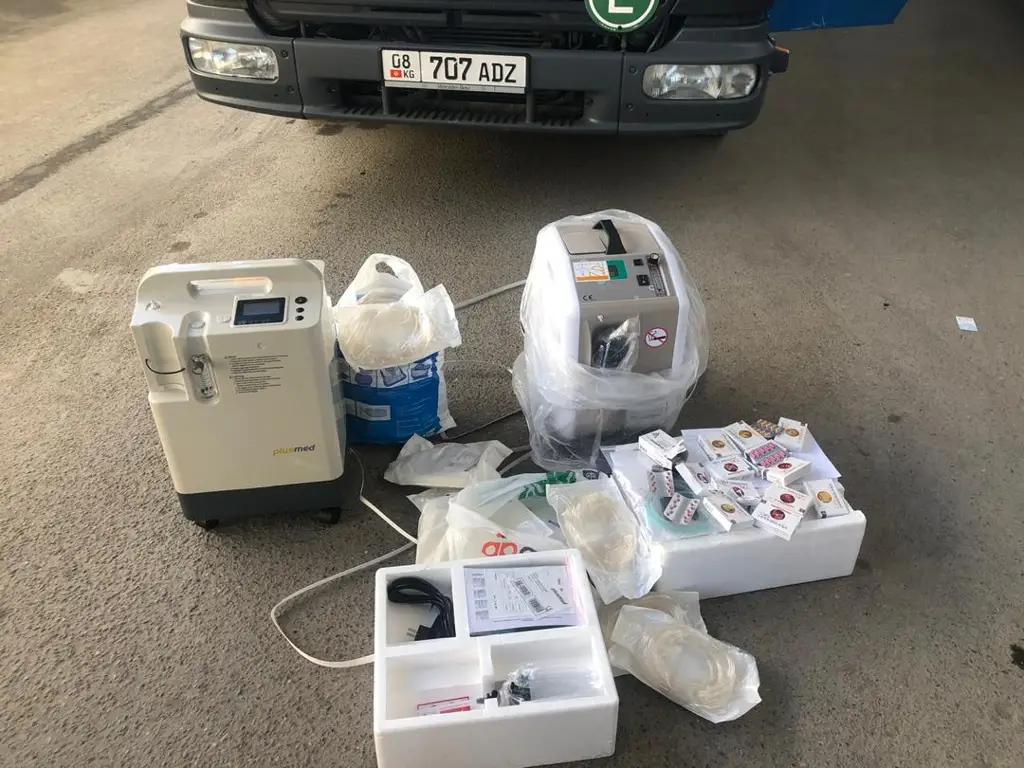 Пограничники задержали провоз концентраторов и медикаментов