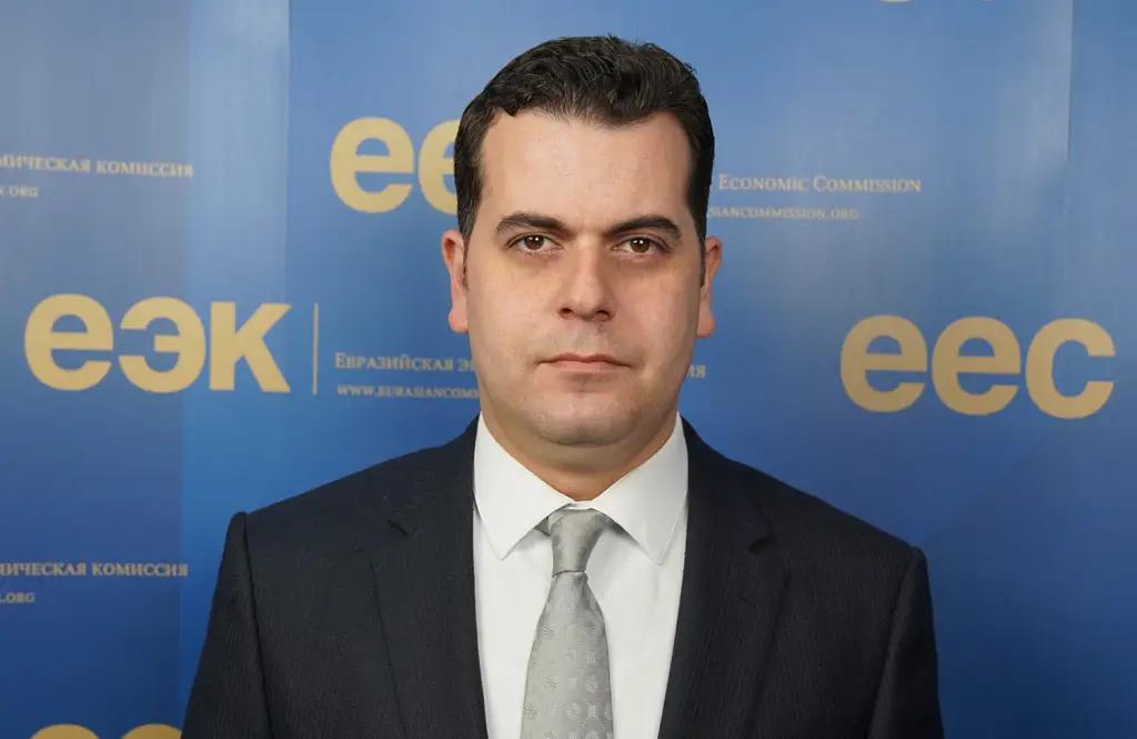 Замдиректора департамента транспорта и инфраструктуры ЕЭК стал Айк Тутунджян