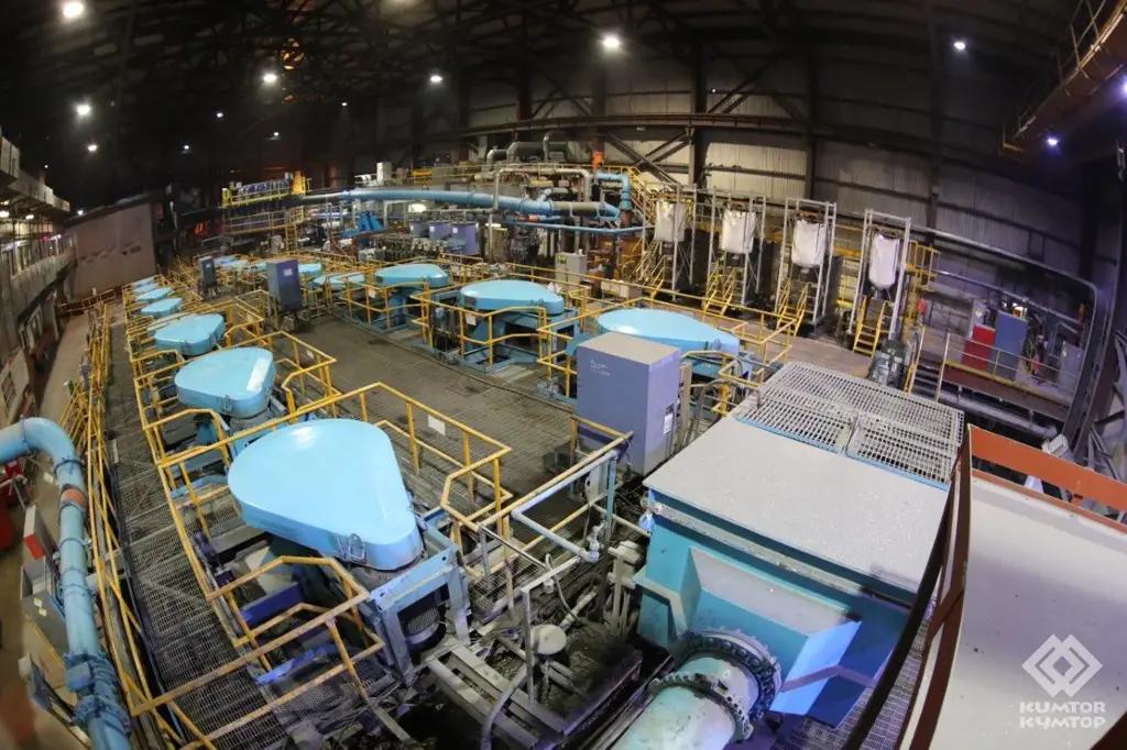 Началась модернизация золотоизвлекательной фабрики на руднике «Кумтор»