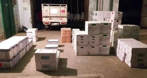 В Баткене задержали 2.4 тонны контрабанды