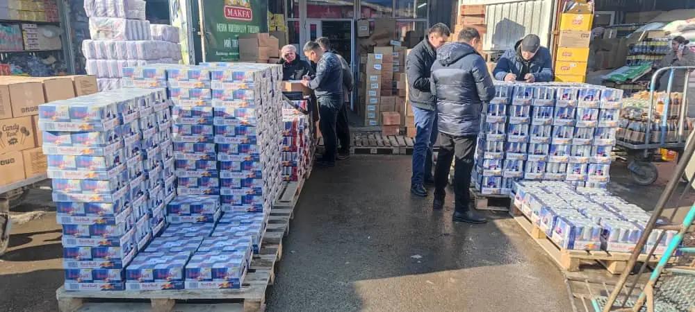 Изъята крупная партия контрафактного энергетического напитка