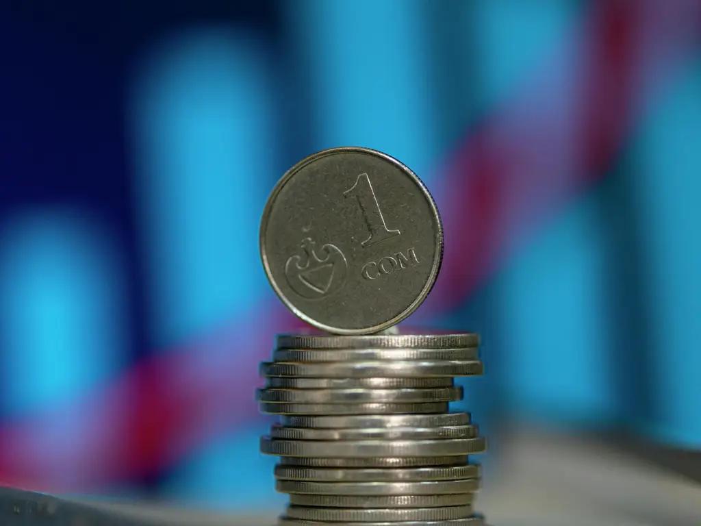 Сом укрепился к рублю на 1.20%. Курс НБ КР
