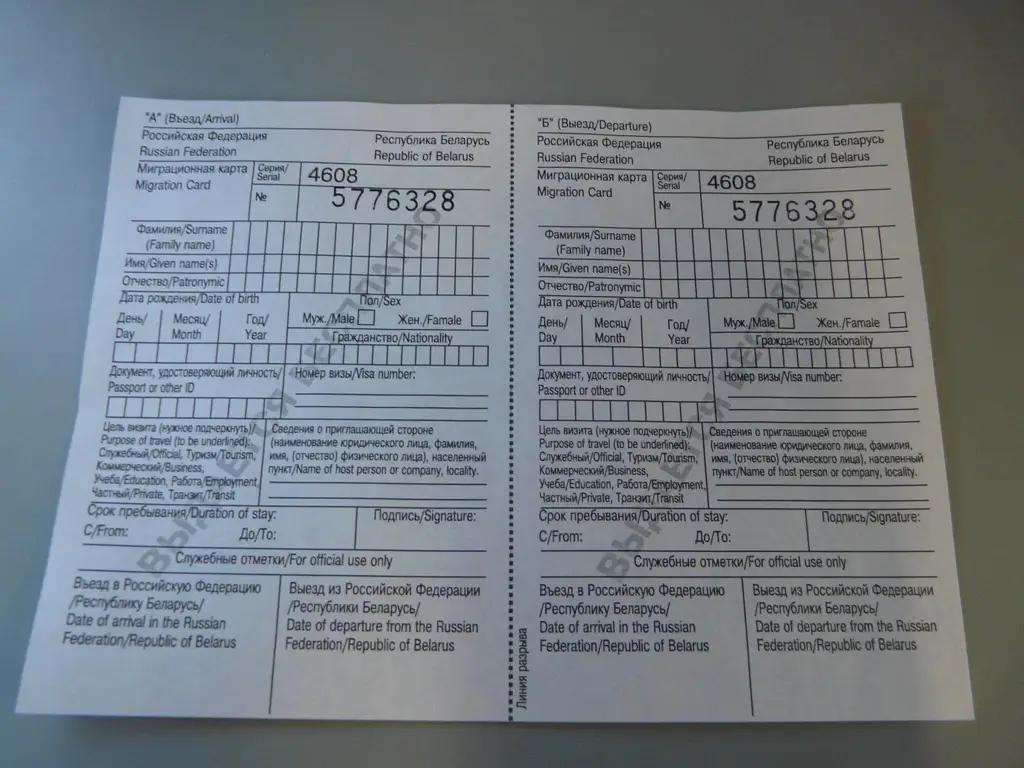 Кыргызстанцы больше не будут заполнять миграционные карточки при въезде в РК