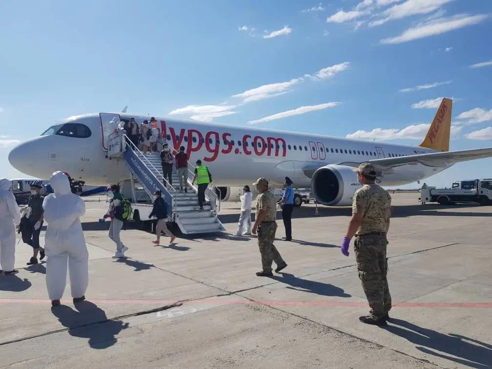 В Бишкек из Турции вернулись граждане Кыргызстана