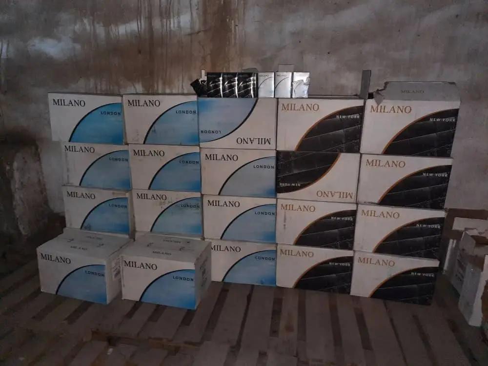 Таможенники задержали контрабанду сигарет на 1.6 млн сомов