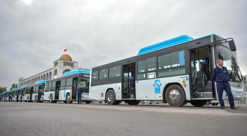 На новые экологичные автобусы выделят 650 млн сомов