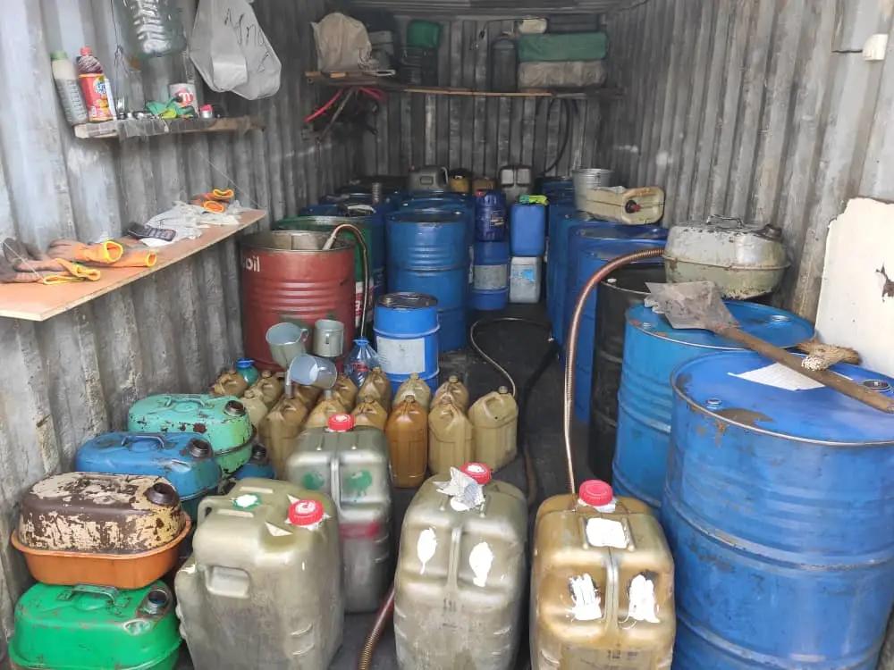 ГСБЭП пресекла незаконную точку реализации ГСМ (видео)