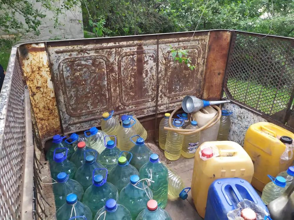 Финпол выявил точки стихийной торговли ГСМ