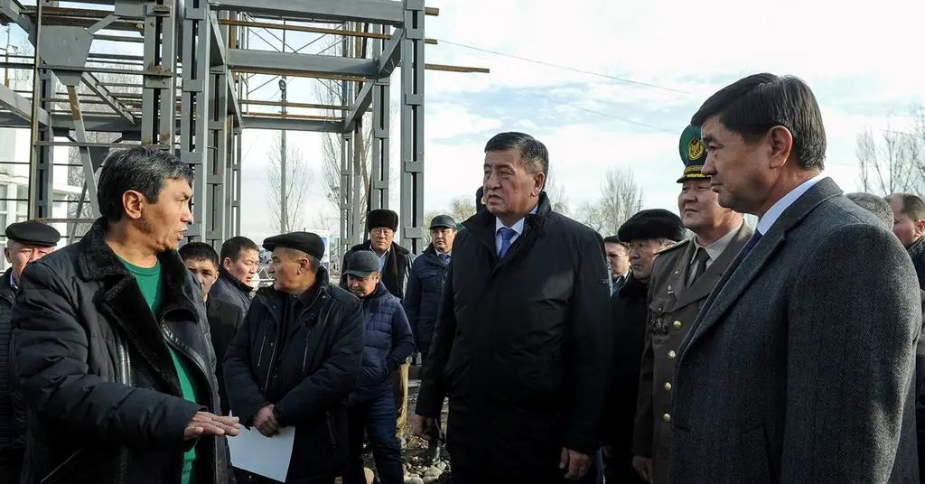 На строительство пунктов пропуска Токмок и Кен-Булун потратили 28 млн сомов