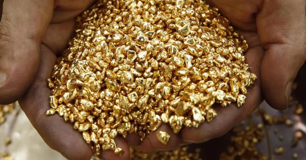 Доля золота в структуре ЗВР Кыргызстана перевалила за 10%