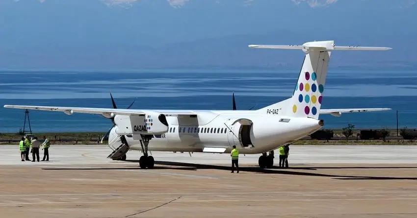 Аэропорты в Тамчы и Караколе приняли почти 200 самолетов из-за рубежа