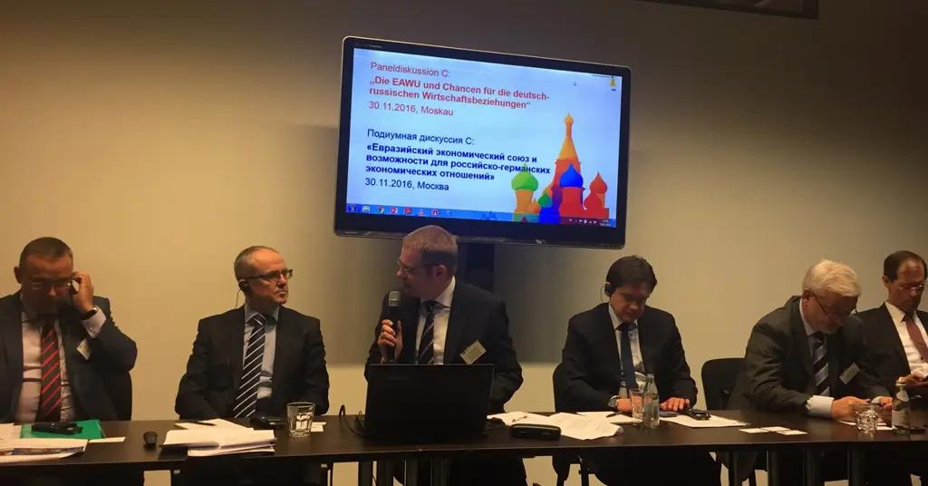 Немецкое бизнес-сообщество подготовит меморандум о диалоге Евросоюза и ЕАЭС