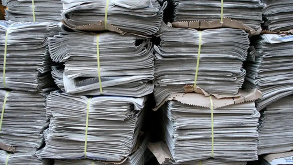 В КР введен временный запрет на вывоз макулатуры и картонных отходов