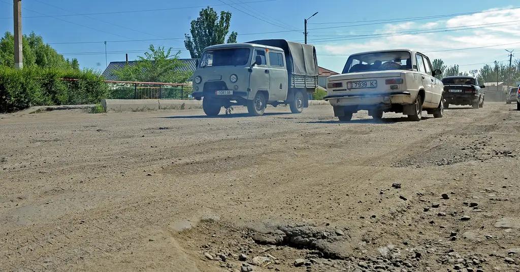 В 2017 году ремонт 5 км дорог в Караколе обойдется в 150 млн сомов