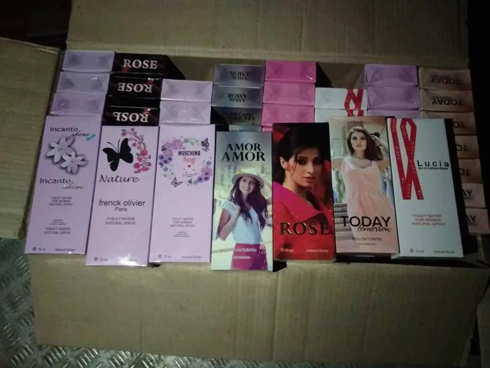 В Кыргызстан пытались незаконно провезти парфюмерию на 1 млн сомов