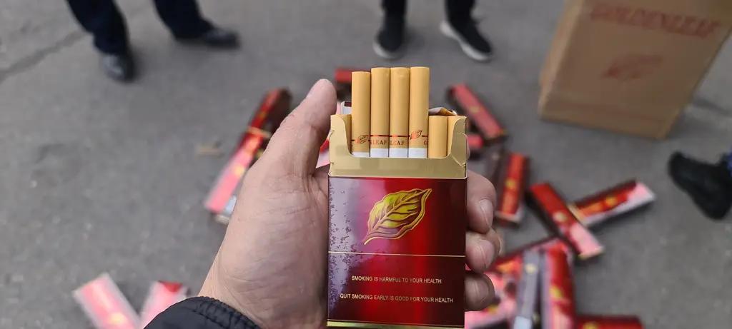 Финпол перехватил табачную продукцию без акциза на 20 млн сомов