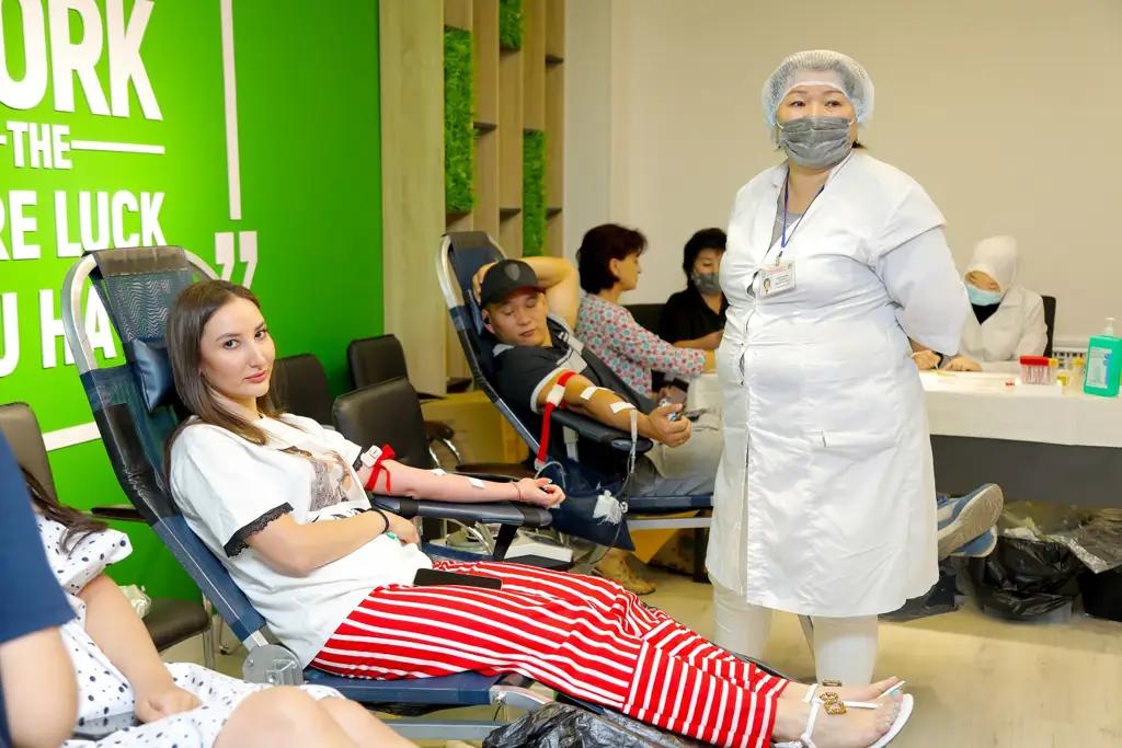 Сотрудники MegaCom сдали более 24 литров донорской крови