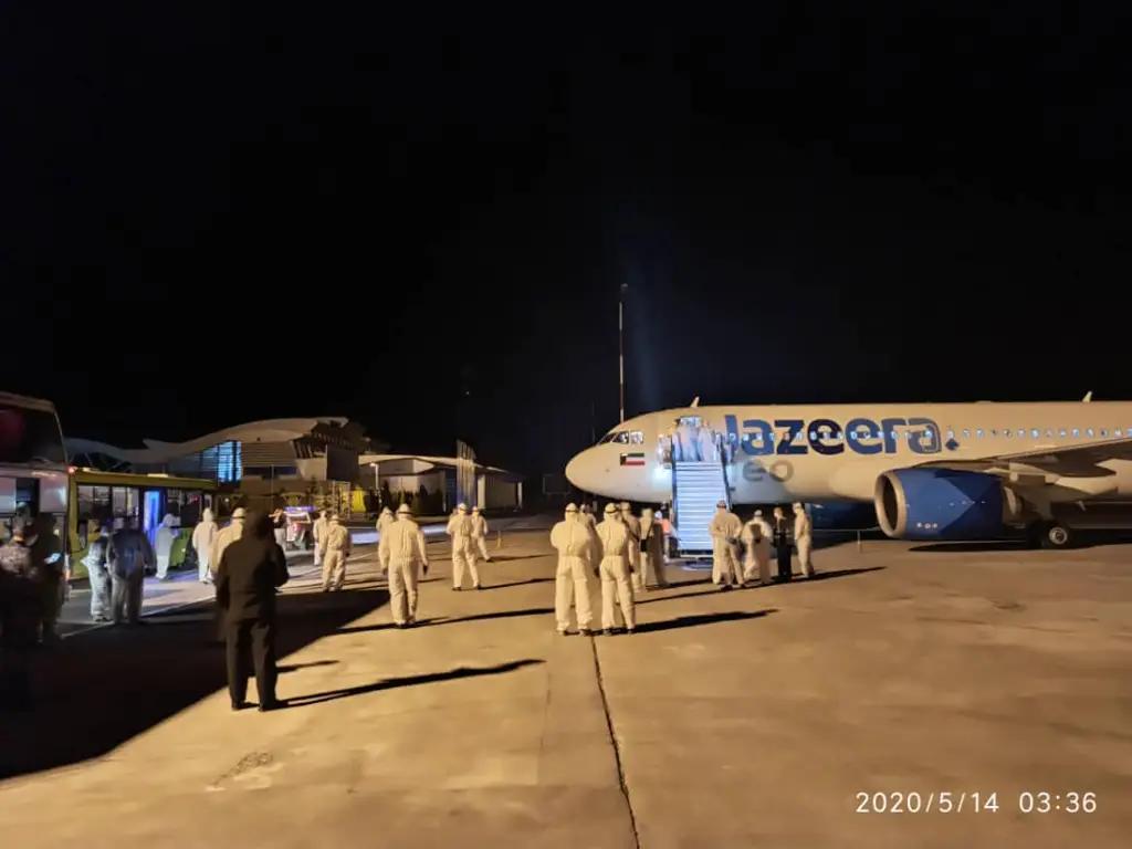 Из Катара и Кувейта в Бишкек вернулись 107 граждан КР