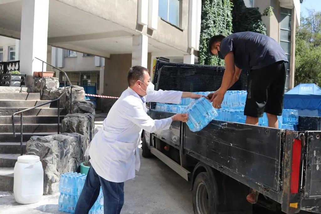 Красный Полумесяц оказывает помощь дневным стационарам Бишкека