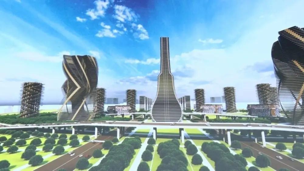 Жапарову показали проекты города Асмана и жилкомплекса на месте колонии №47