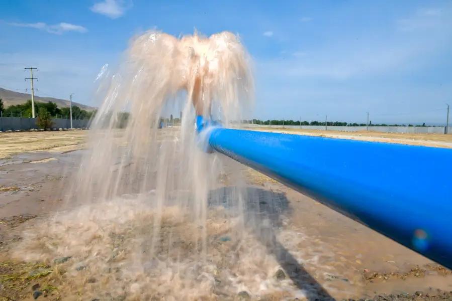 На водозаборе «Баш-Карасуу» запустили пять новых скважин