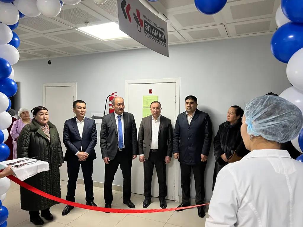 В Оше открыли очередную госаптеку «Эл Аман»