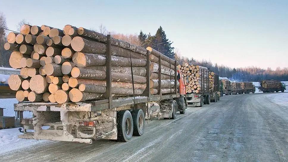 Timber transportation vehicles in Russia are required to be equipped with control systems