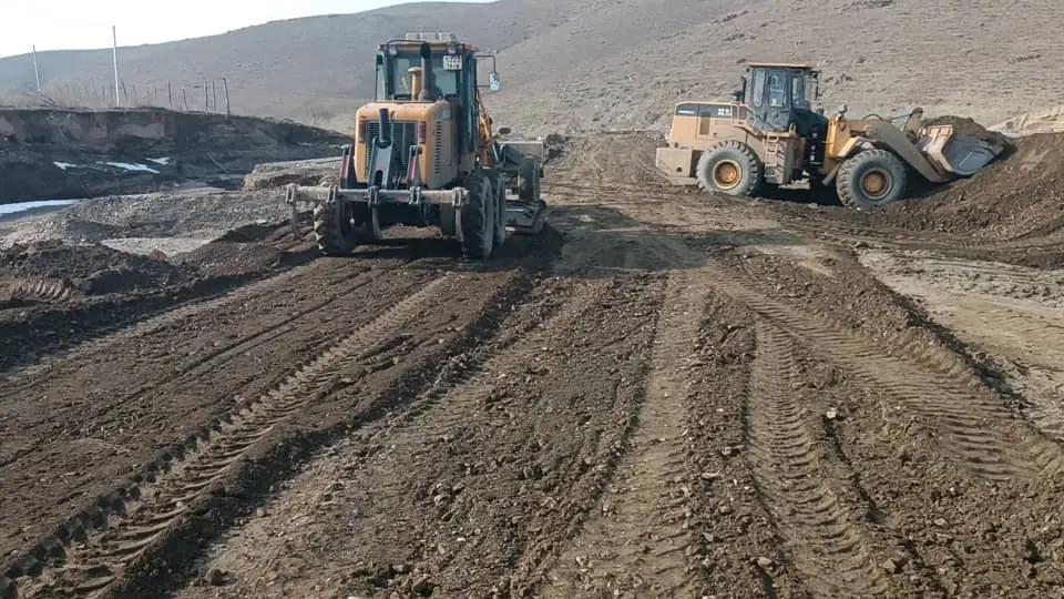 Repair and restoration works are carried out on the Too-Moyun-Aravan road