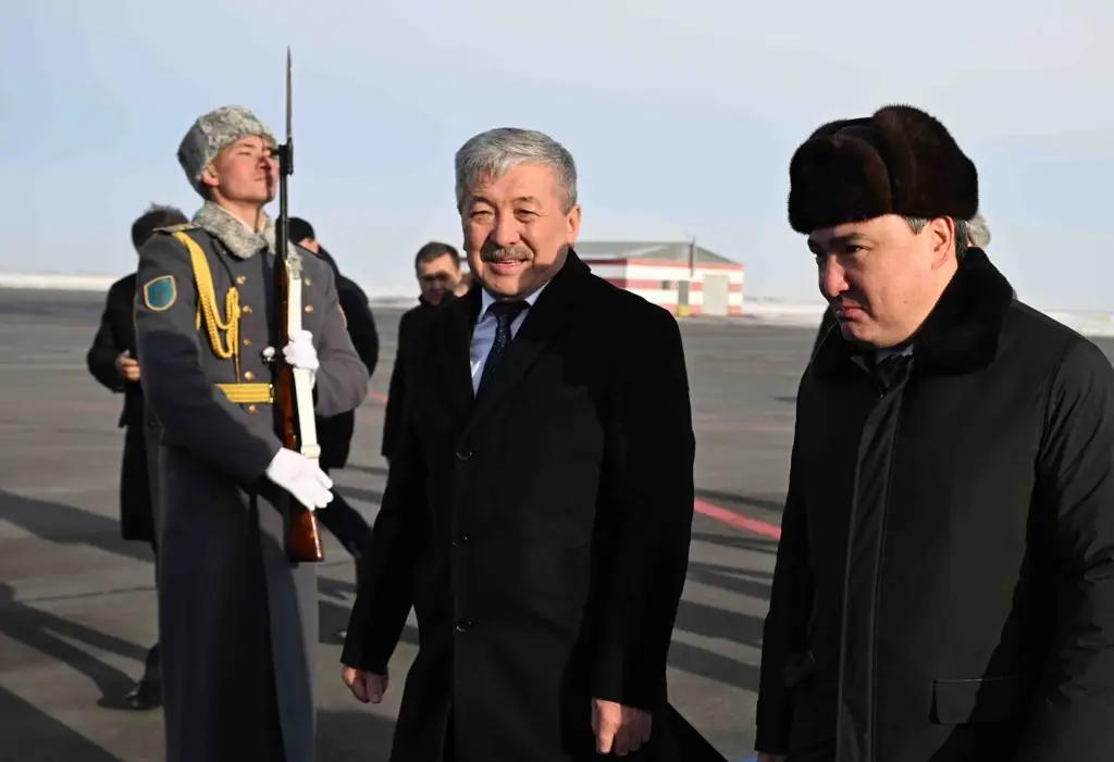 Адылбек Касымалиев расмий сапар менен Казакстанга келди