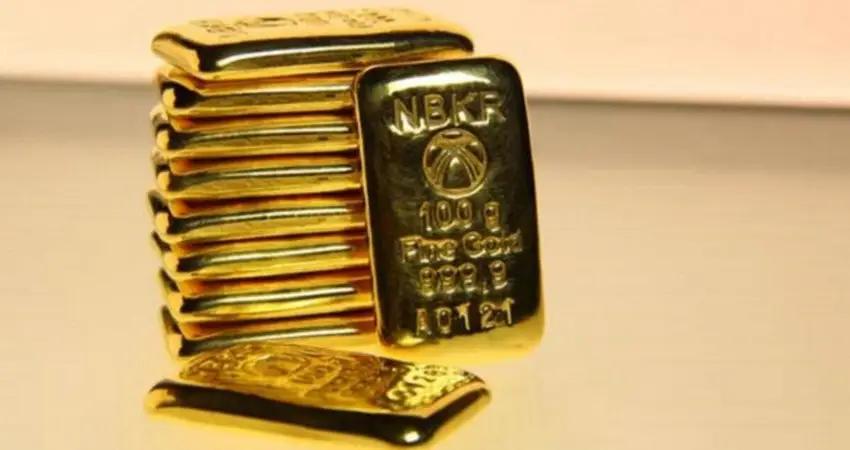 Унция золота НБ КР стала дешевле на 1.8 тысячи сомов