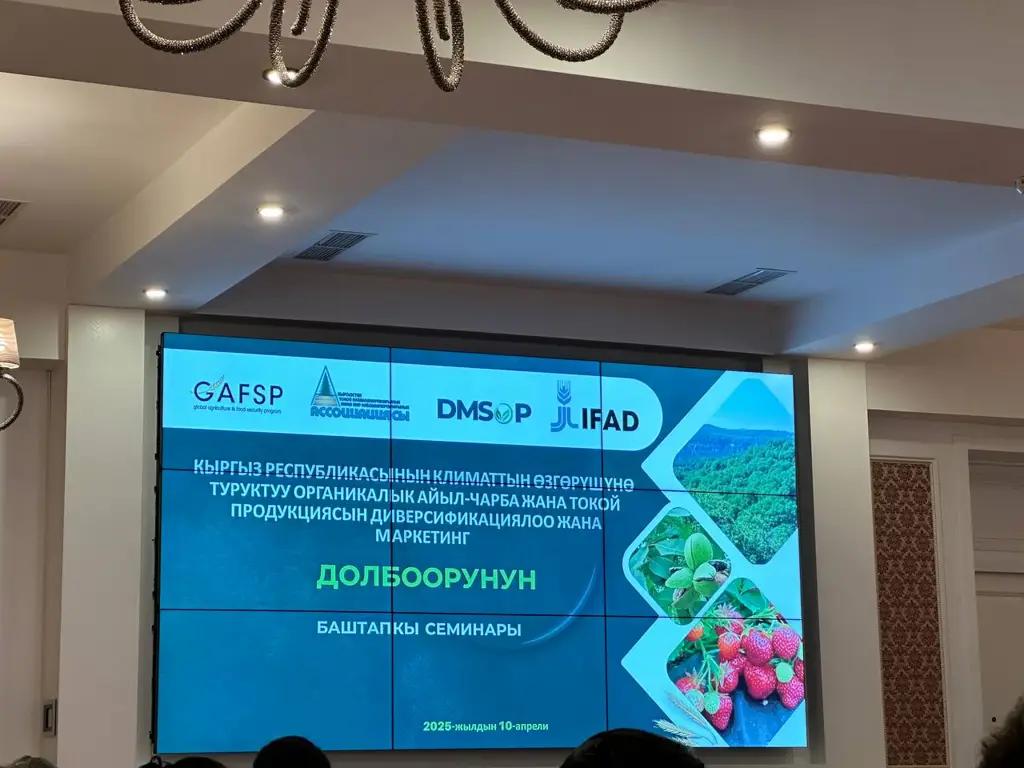 В Кыргызстане шесть кооперативов выращивают органическую продукцию по международным стандартам