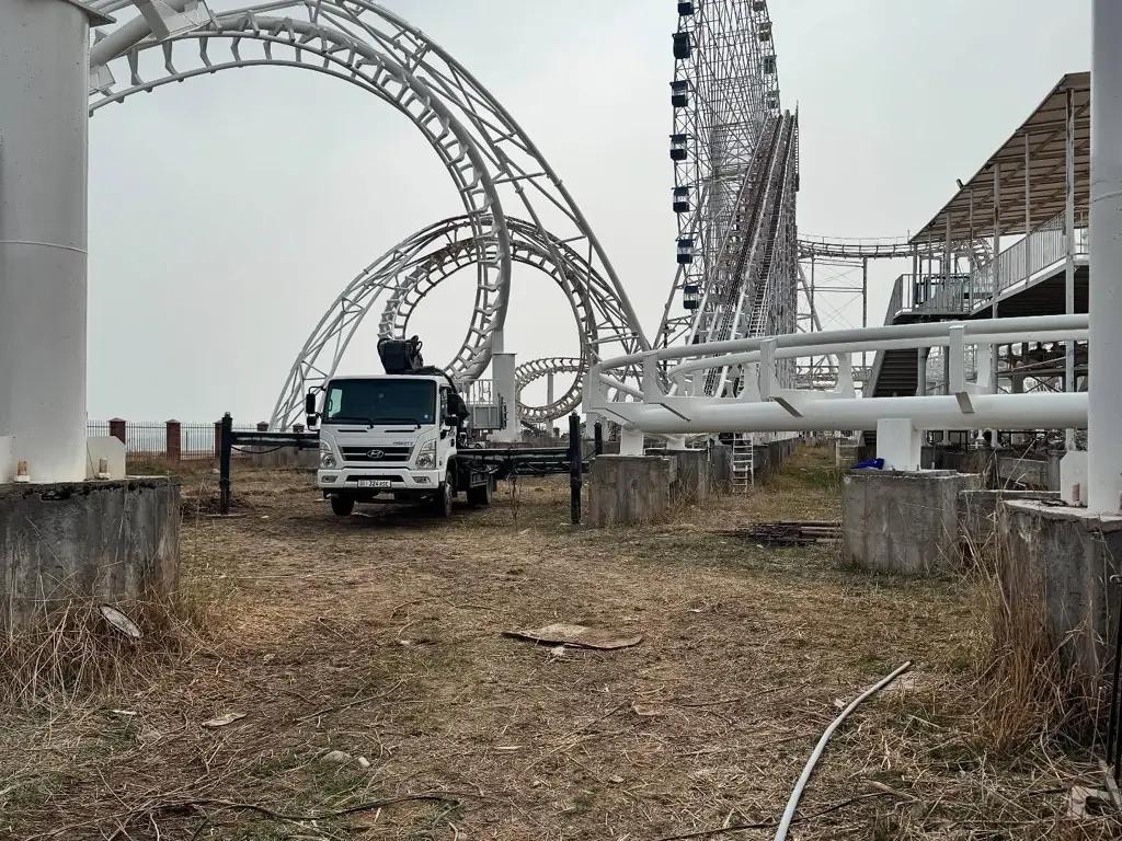 К 1 июня пляж «Алтын-Кум» в Бостери будет полностью обновлен