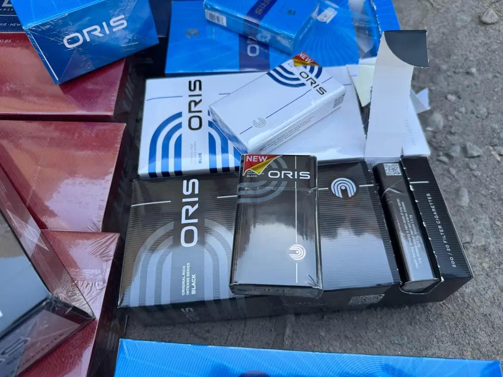 Сотрудники ГНС изъяли 1 тысячу 820 пачек сигарет без акцизных марок