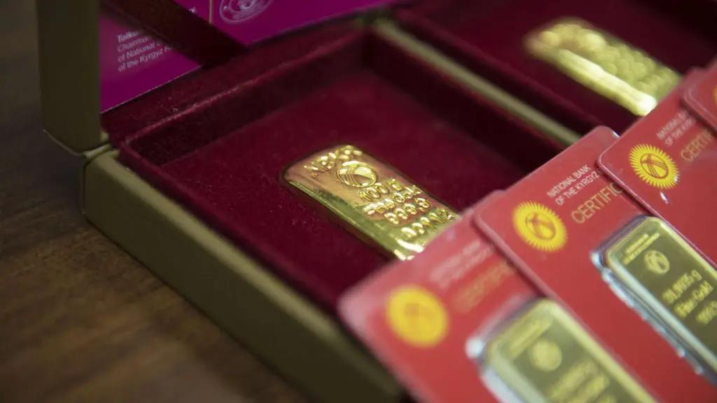 Цены на мерные золотые слитки НБ КР: обзор за неделю