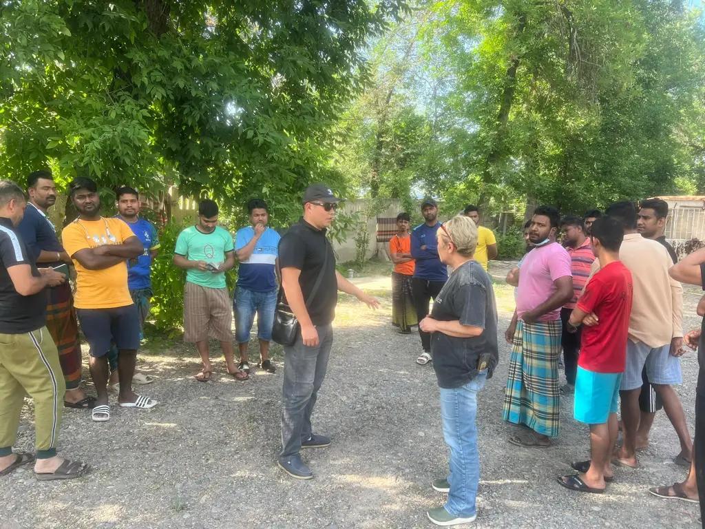 В Аламудунском районе выявляют нелегальных трудовых мигрантов