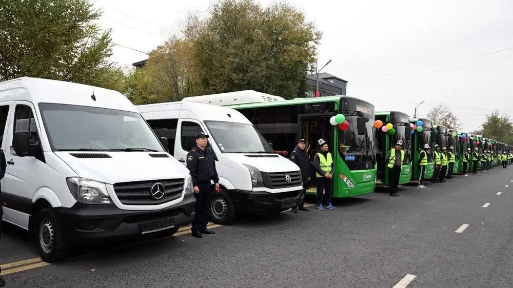 Во всех областях Кыргызстана выросли перевозки маршрутками и автобусами