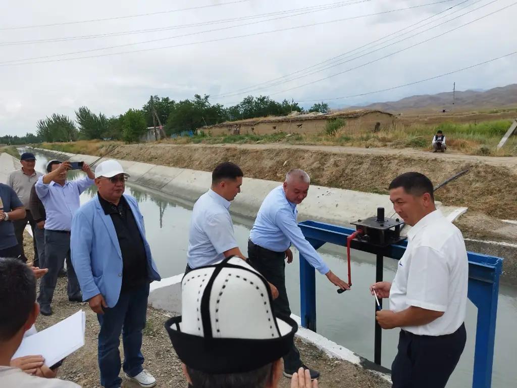 Ирригационный канал Кожо-Кайыр в Баткенской области снова функционирует