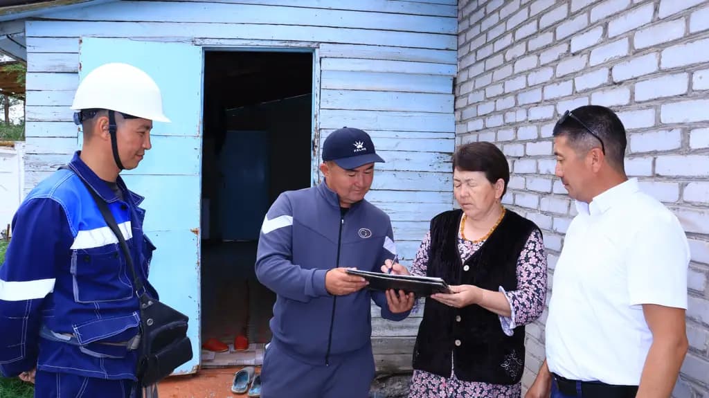 В Тогуз-Тороуском районе установлены АСКУЭ-счетчики для 3 тысяч 71 абонента