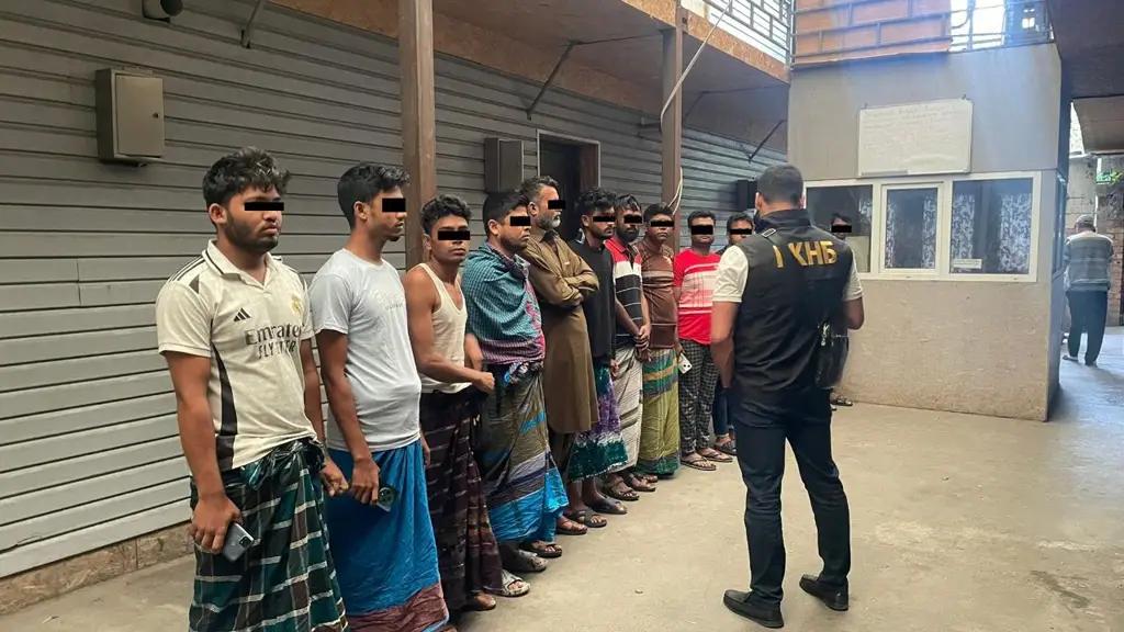 The SCNS launched a special operation “Illegal-2025”. Detained violators of the residence regime